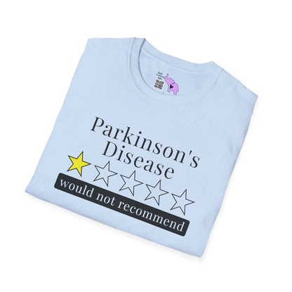 Parkinson's Disease 1 Star Would Not Recommend Adult T-shirt