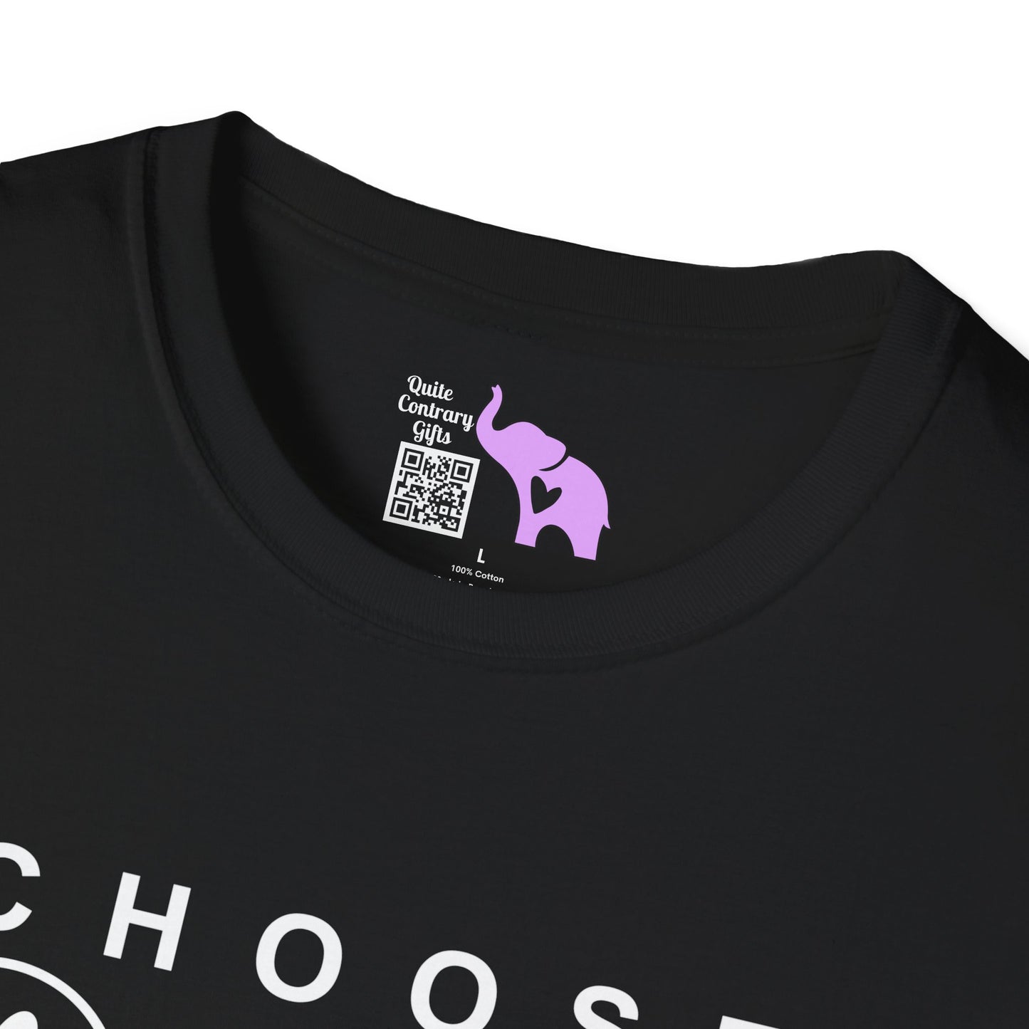 Choose Happy Smiley Faces Adult T-shirt