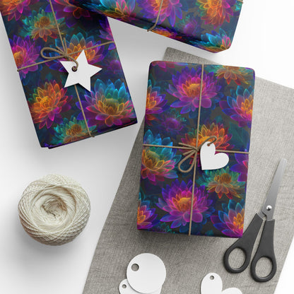 Luminous Lotus Wrapping Paper