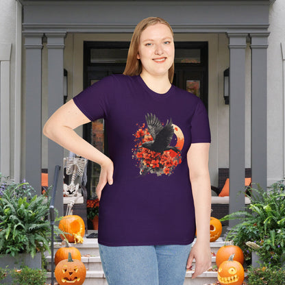 Halloween Crows Adult T-shirt