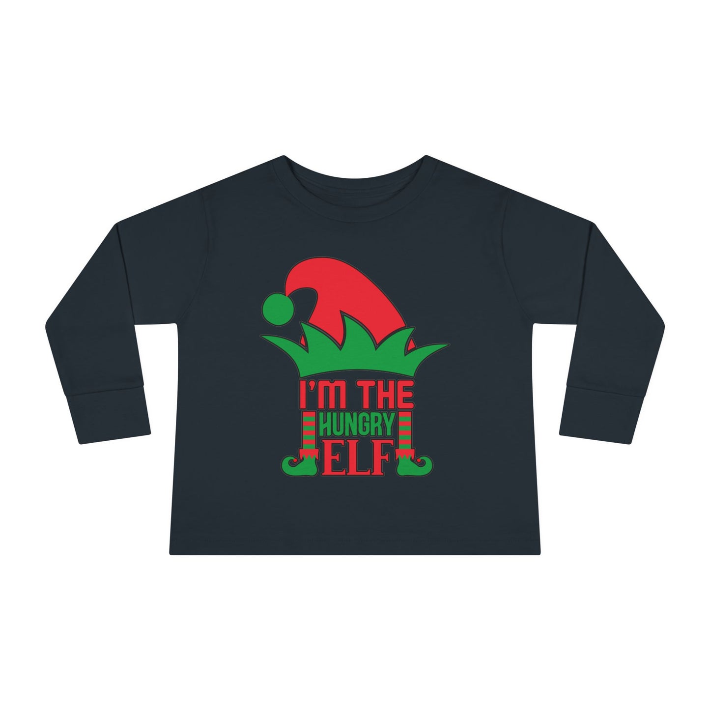 I'm The Hungry Elf Toddler Long Sleeve Tee