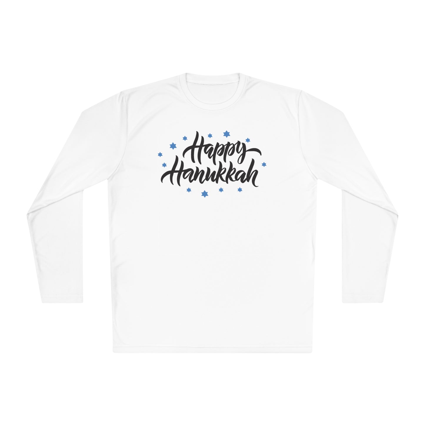 Happy Hanukkah 3 Adult Long Sleeve Tee