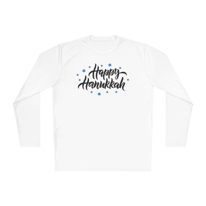 Happy Hanukkah 3 Adult Long Sleeve Tee