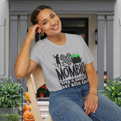 Mombie Like A Zombie But With Kids Adult T-shirt