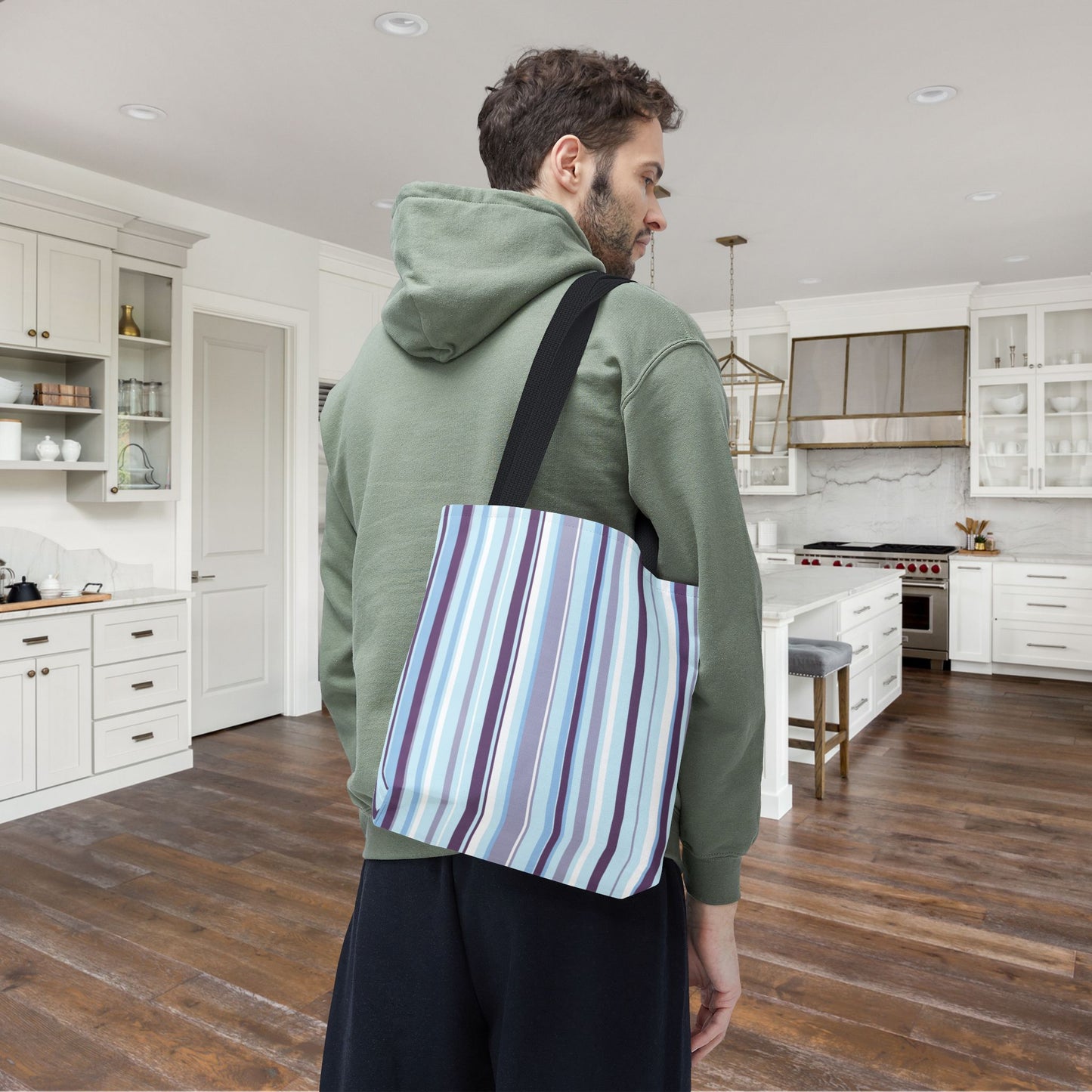 Lavender Breeze Canvas Tote Bag
