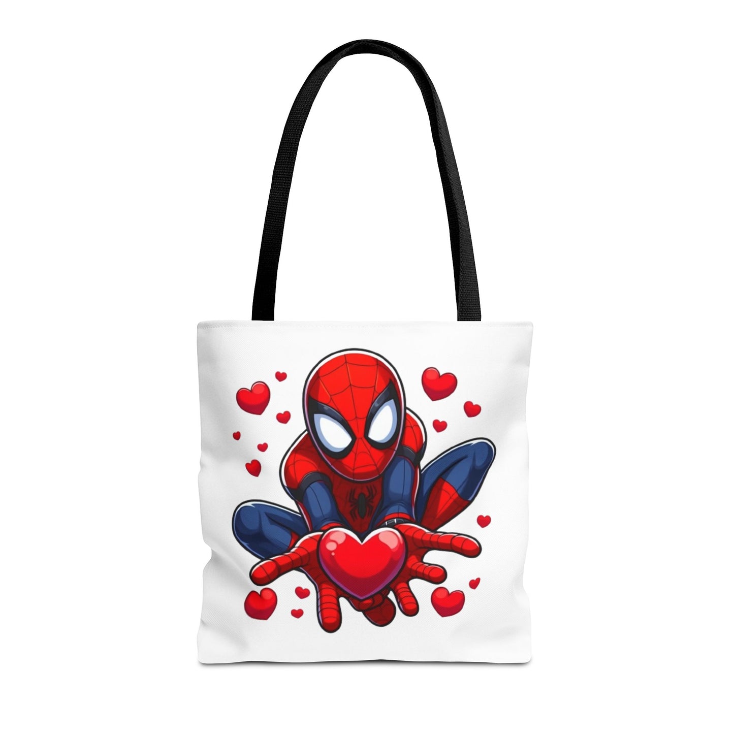 Valentines Spiderman Tote Bag