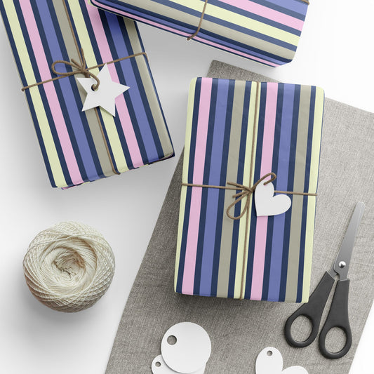 Earthy Stripes Wrapping Paper