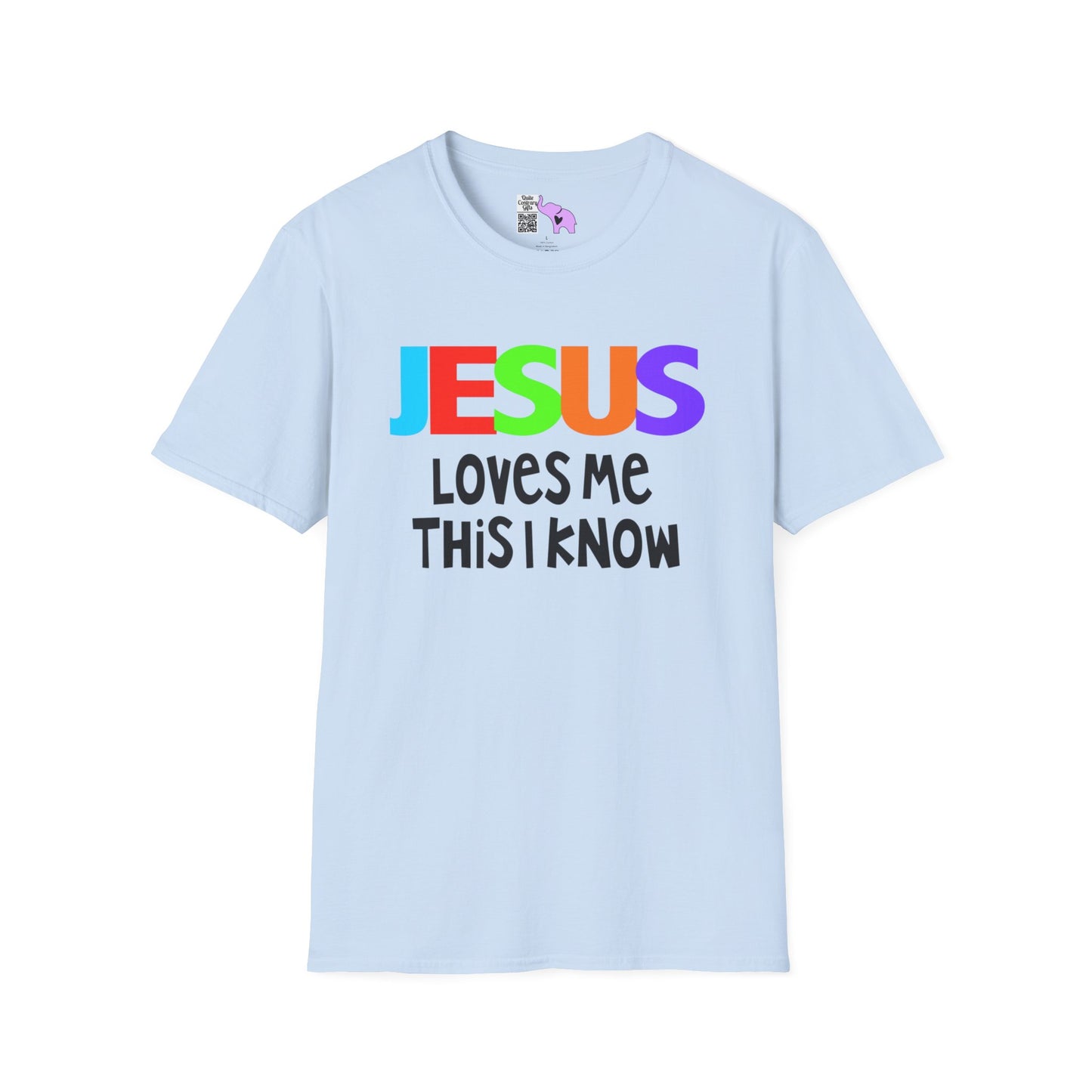 Jesus Loves Me This I Know 2 Adult T-shirt
