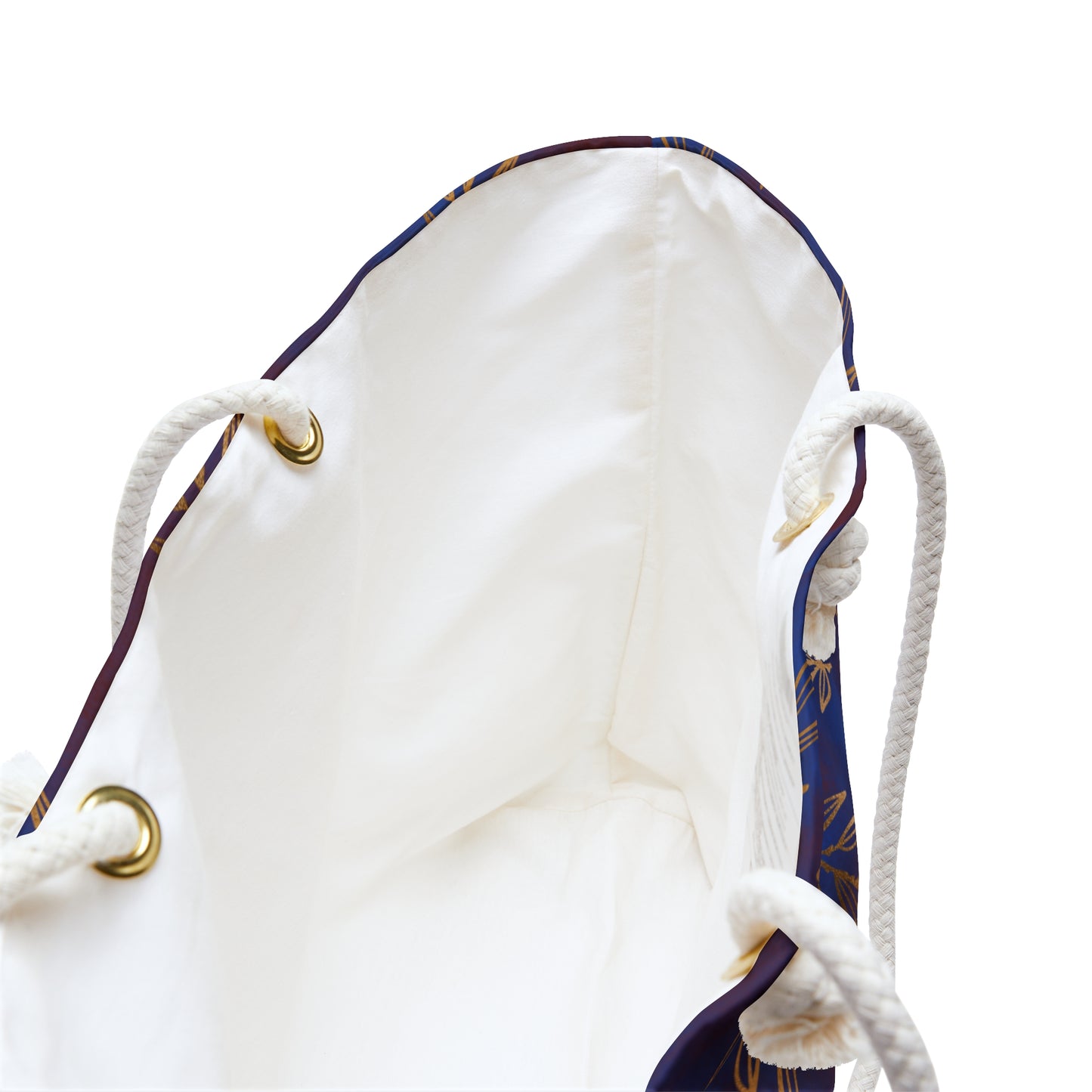 Midnight Gilded Leaves Weekender Bag