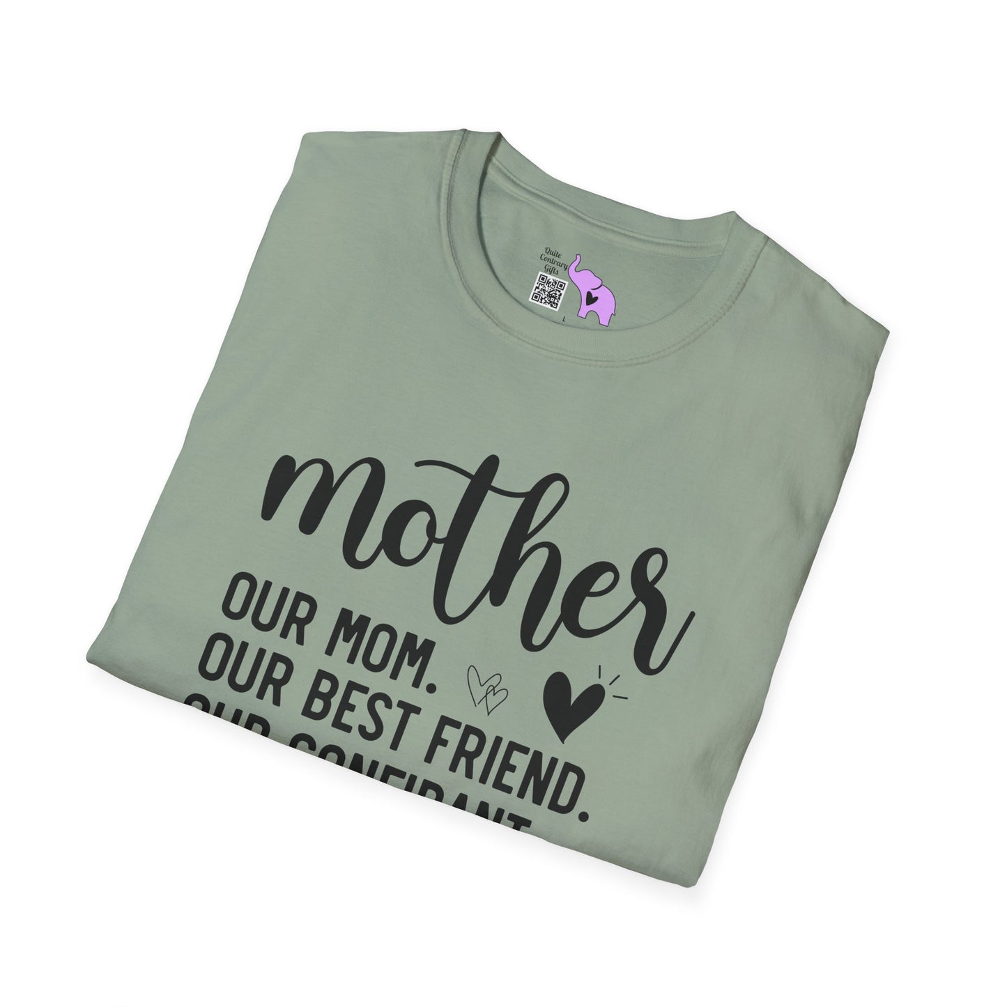 Mother The Glue That Sticks Our Family Together Adult T-shirt