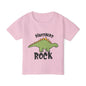 Dinosaurs Rock Heavy Cotton™ Toddler T-shirt