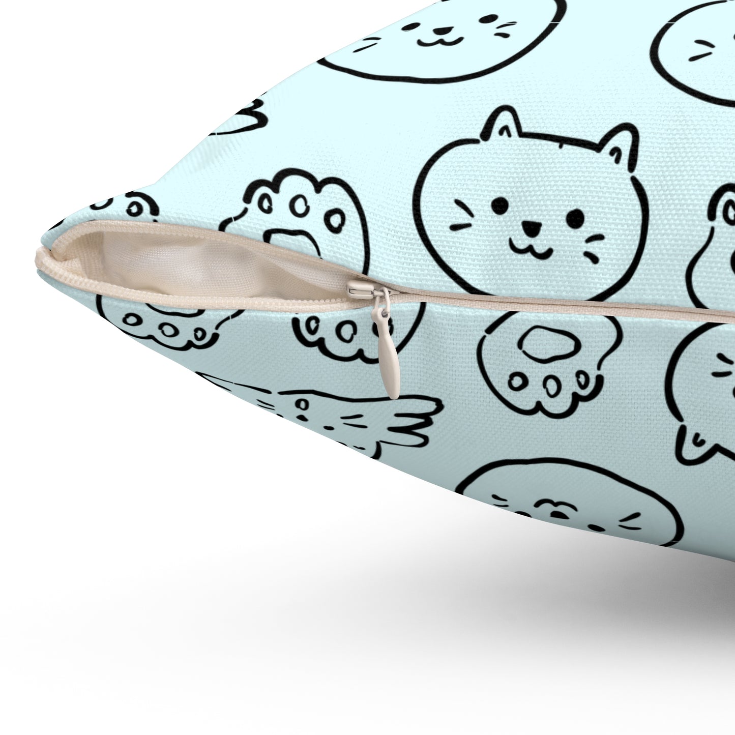 Cat Lovers Throw Pillow