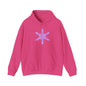 Large Snowflake 2 Adult Heavy Blend™ Hoodie