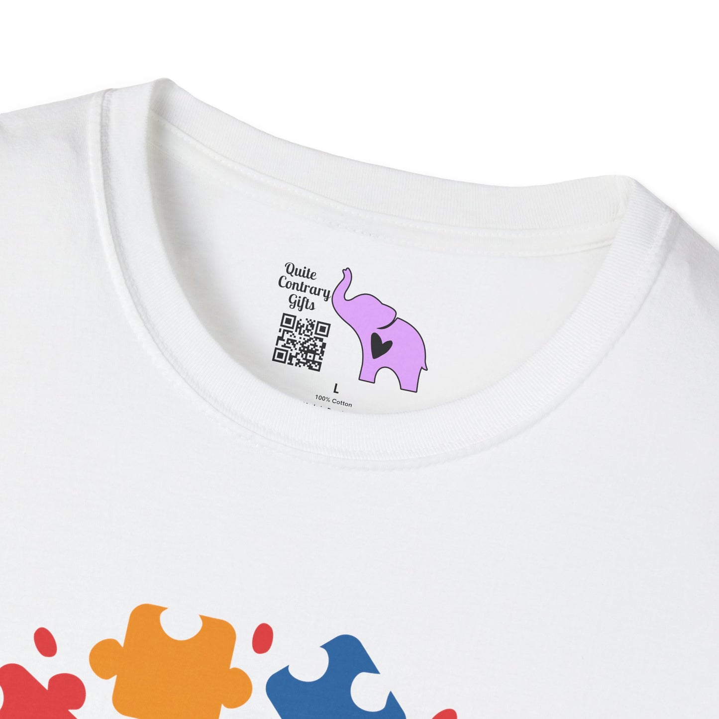 Different Is Awesome Autism Awarness Adult T-shirt