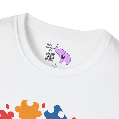 Different Is Awesome Autism Awarness Adult T-shirt