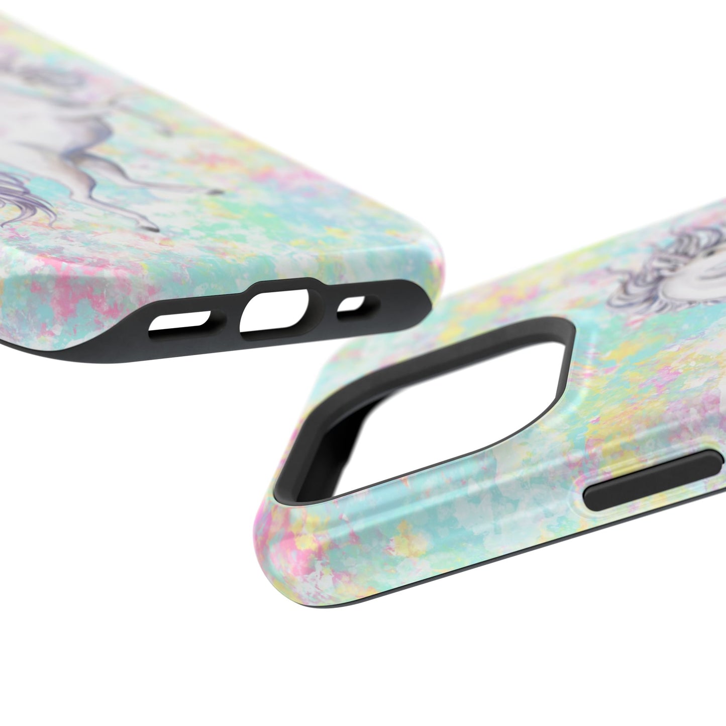 Pastel Pegasus MagSafe® Compatible Tough Case for iPhone