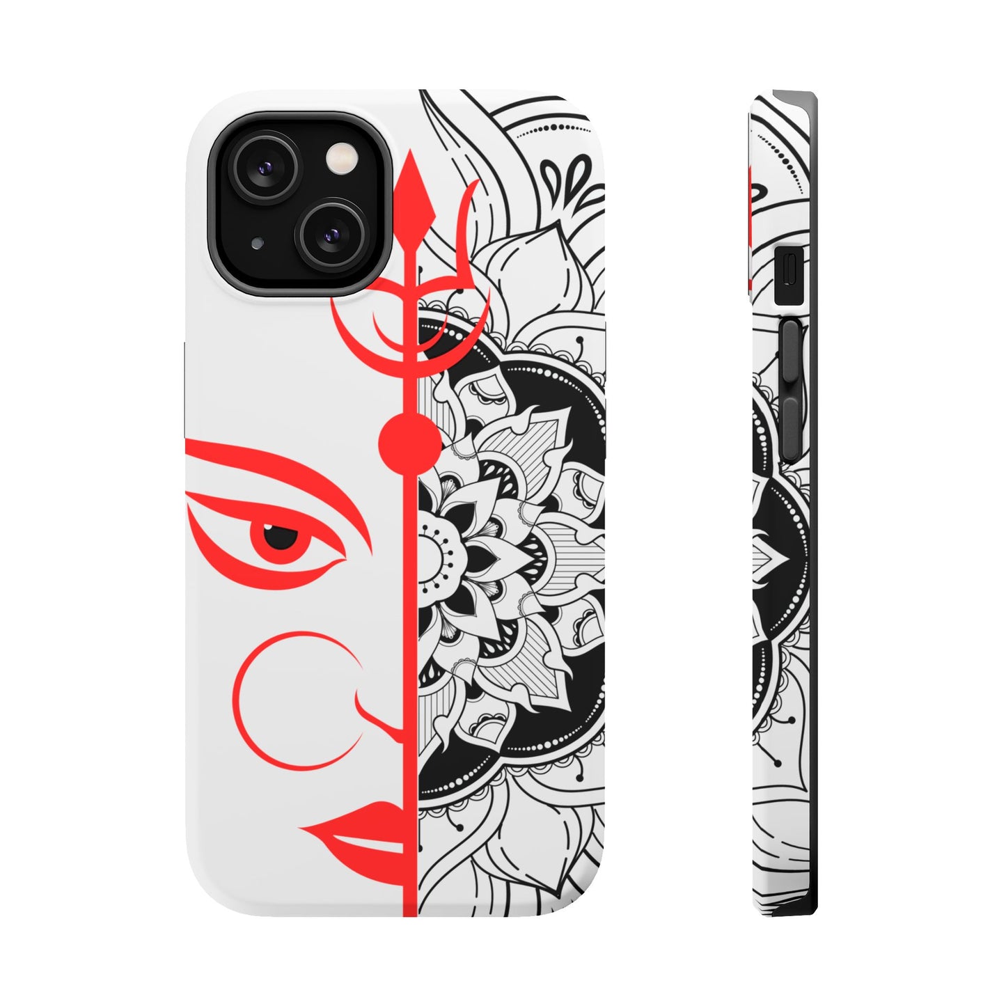 Goddess Durga Mata w/Mandala MagSafe® Compatible Tough Case for iPhone