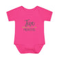 Golden Arrow Milestone Baby Bodysuit-Five Months