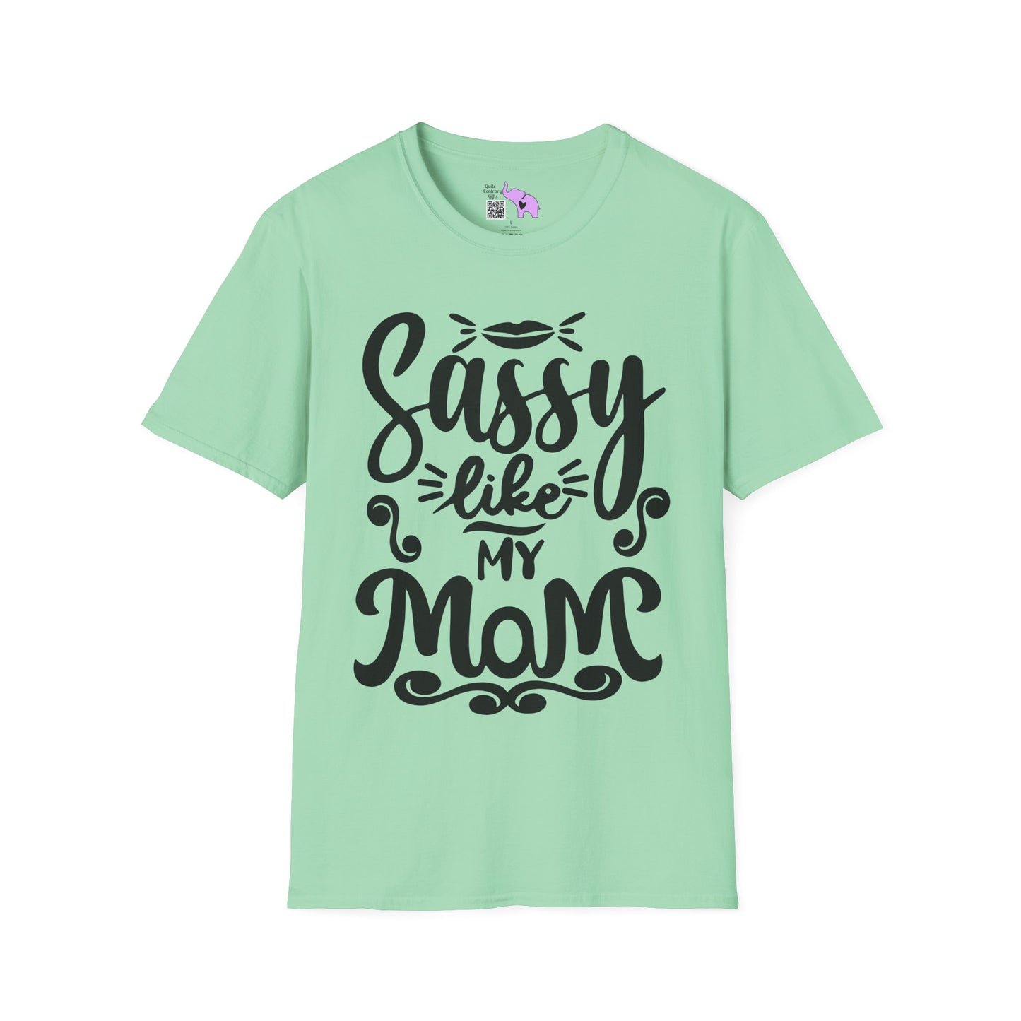 Sassy Like My Mom Adult T-shirt
