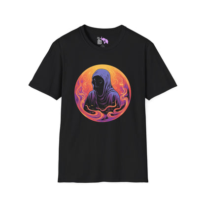 Creepy Ghost 1 Adult T-shirt