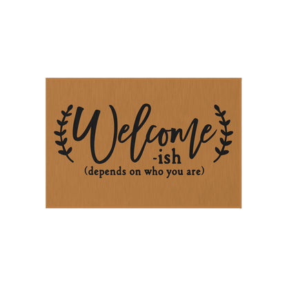 Welcome-ish Outdoor Rug