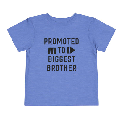 Promoted to Biggest Brother (Arrow) Toddler Tee