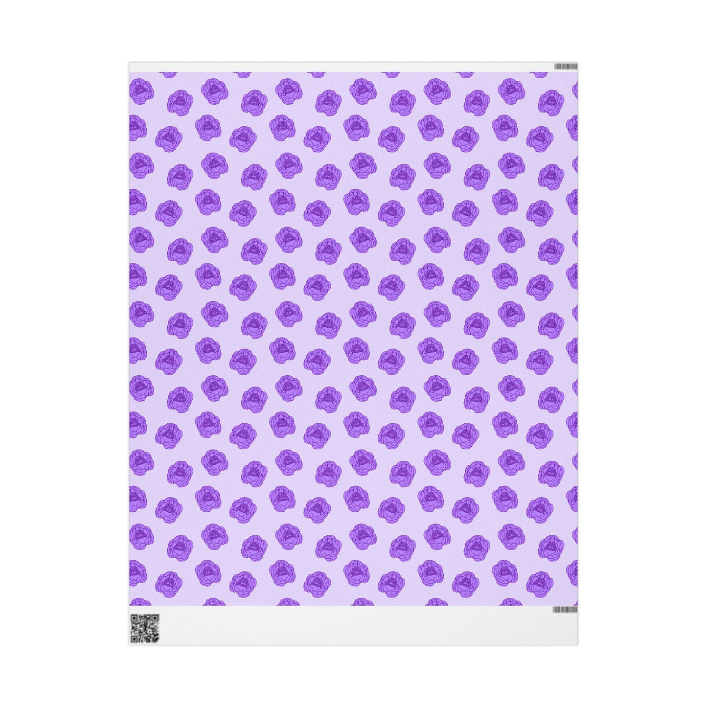 Lilac Mist Peonies Wrapping Paper