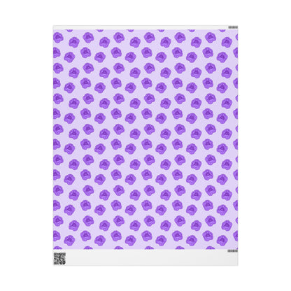 Lilac Mist Peonies Wrapping Paper