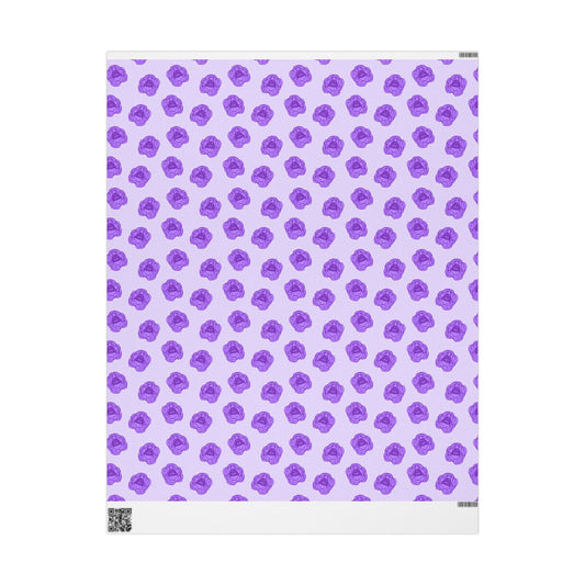 Lilac Mist Peonies Wrapping Paper