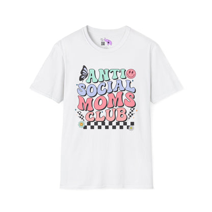 Antisocial Mom's Club Adult T-shirt