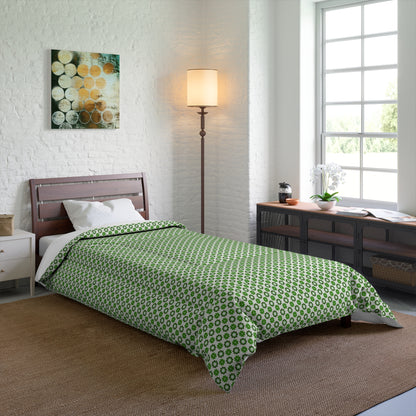 Emerald Star Garden Comforter