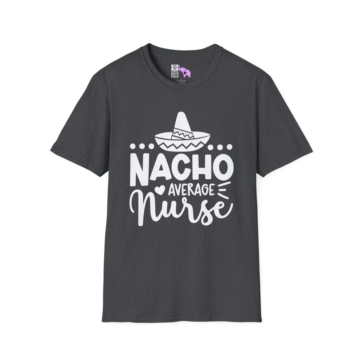 Nacho Average Nurse Adult T-shirt