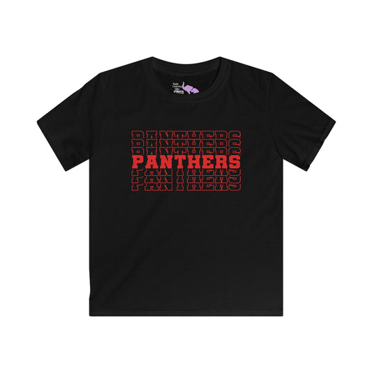 Panthers (Stacked) Youth Softstyle Tee