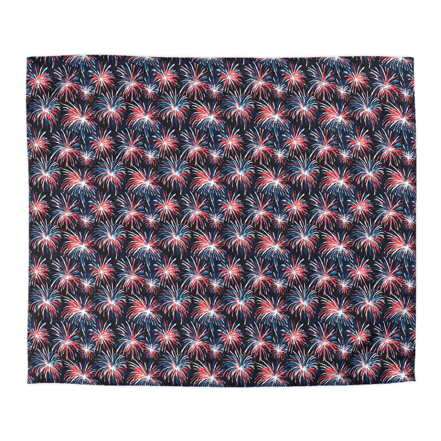 Rocket's Red Glare Microfiber Duvet Cover