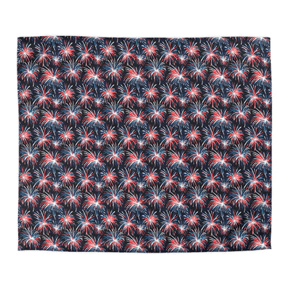 Rocket's Red Glare Microfiber Duvet Cover