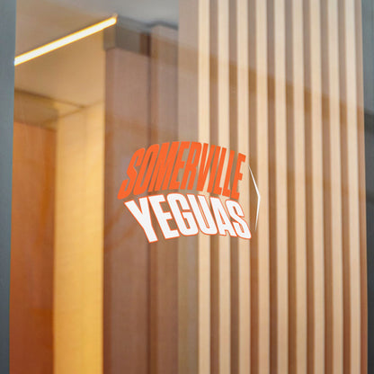 Somerville Yeguas Angled, White Decal