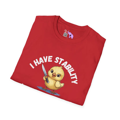 I Have Stability (Stab Ability) Adult T-shirt