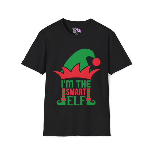 I'm The Smart Elf Adult T-shirt (Custom Name Available!)