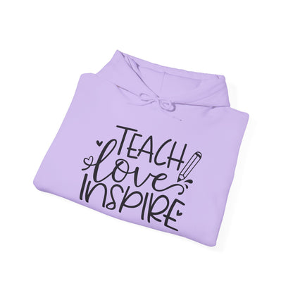 Teach Love Inspire Heavy Blend™ Hooded Sweatshirt