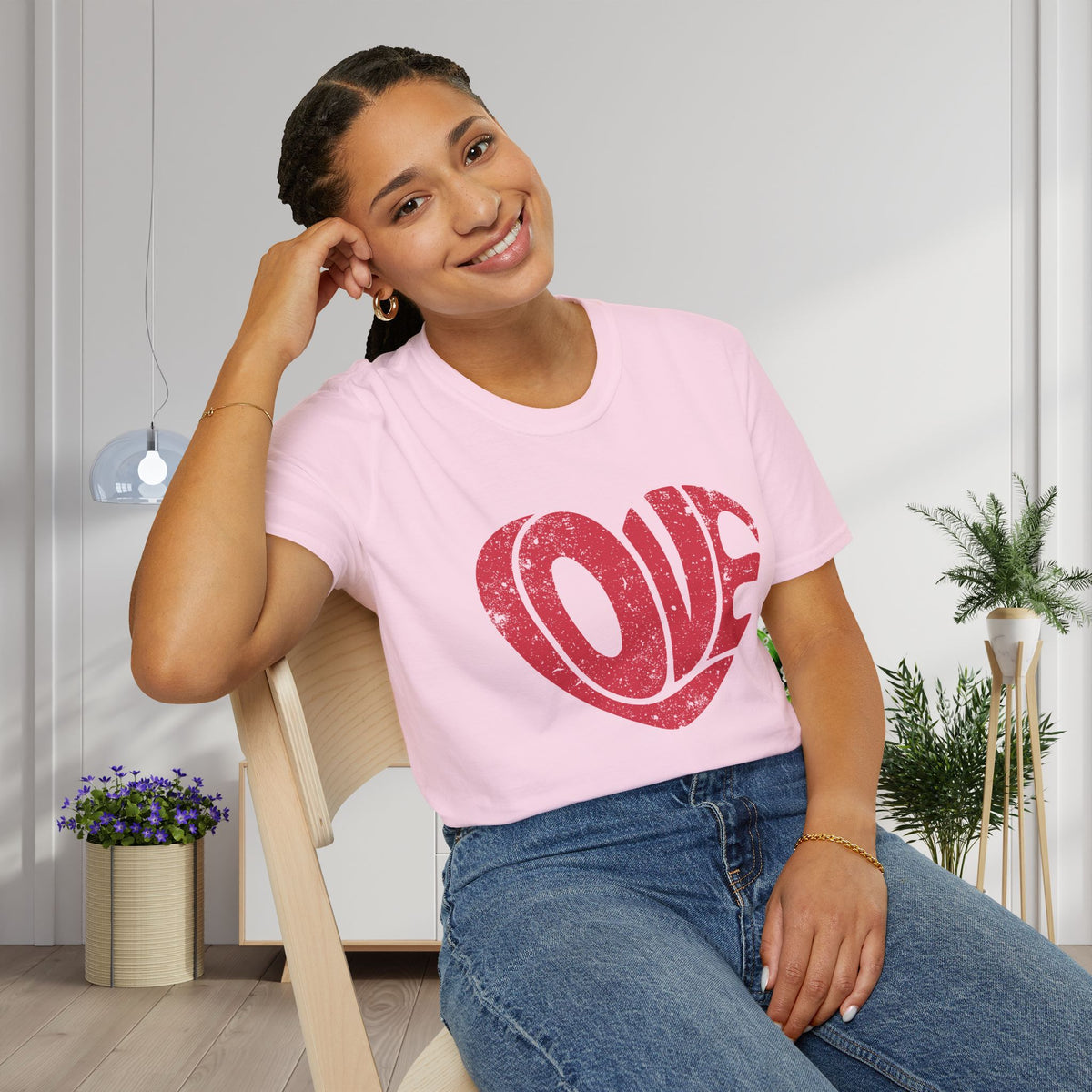 Heart of Love Adult T-shirt