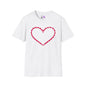 Heart 5 Adult T-shirt