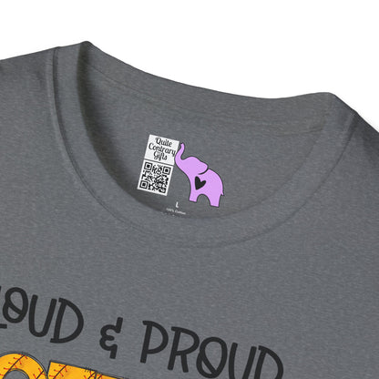 Loud & Proud Softball Sister Adult T-shirt