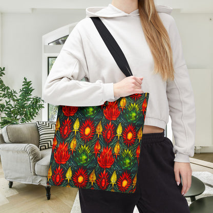 Joyful Burst Canvas Tote Bag