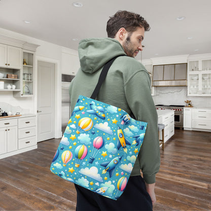 Up Up & Away Canvas Tote Bag