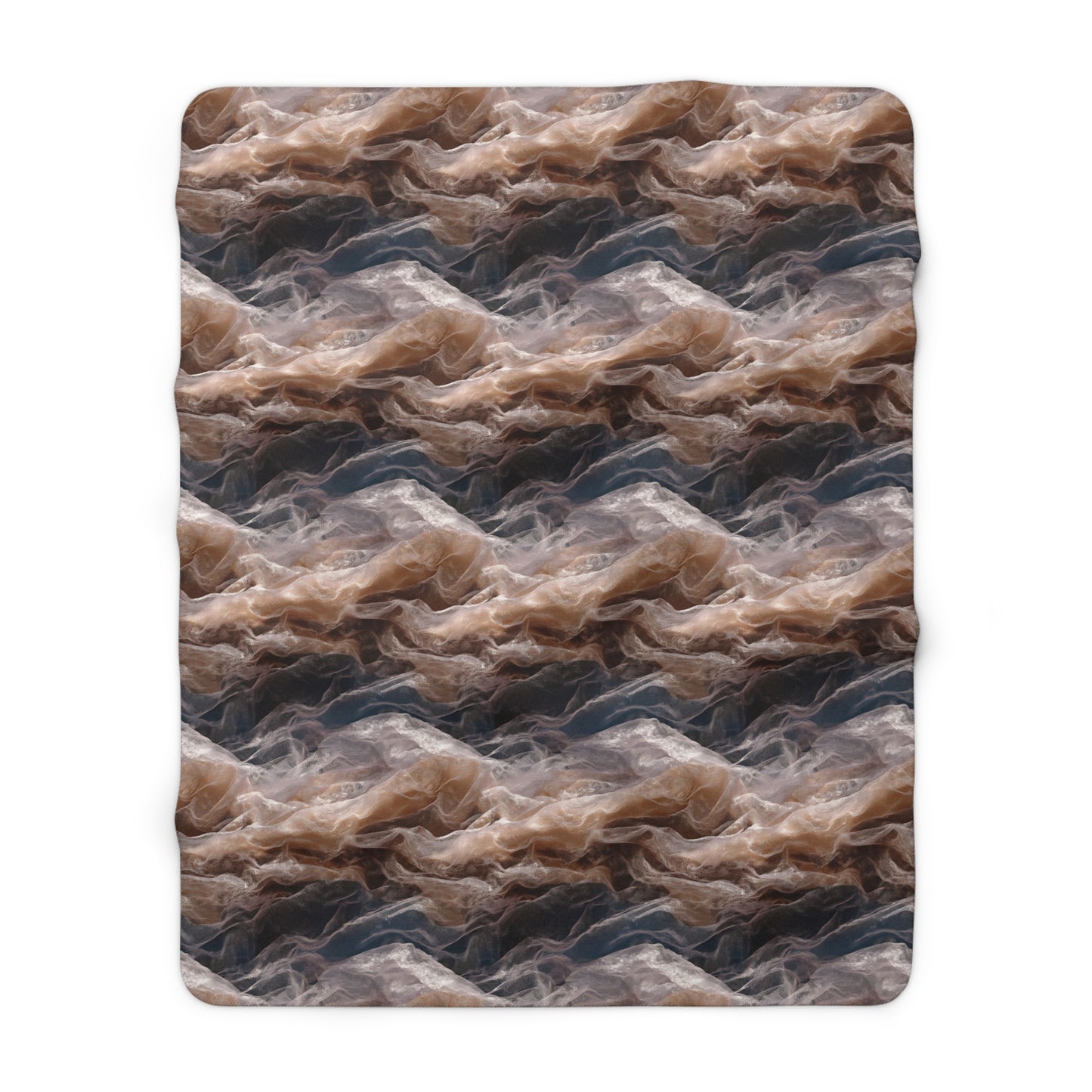 Dawnveil Sheer & Lace Fleece Blanket