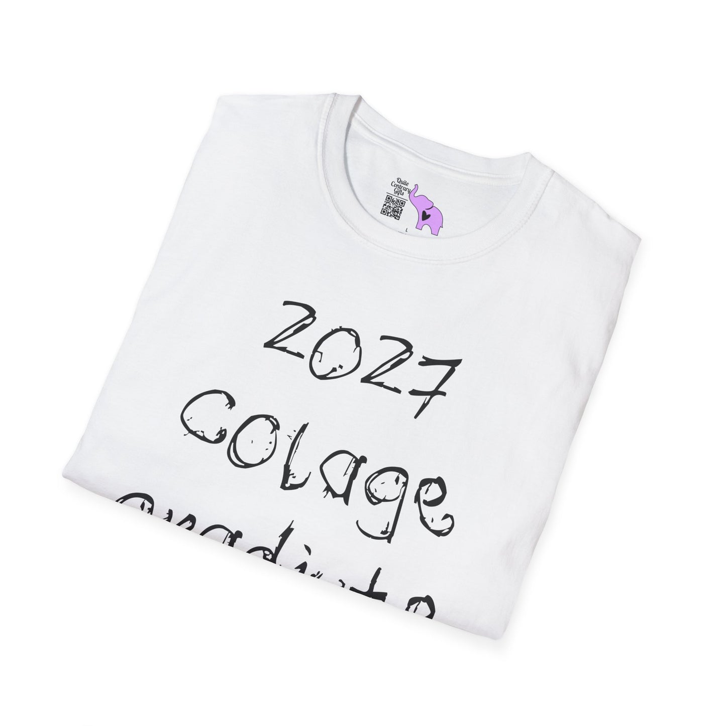 Colage Gradjute 2027 Adult T-Shirt