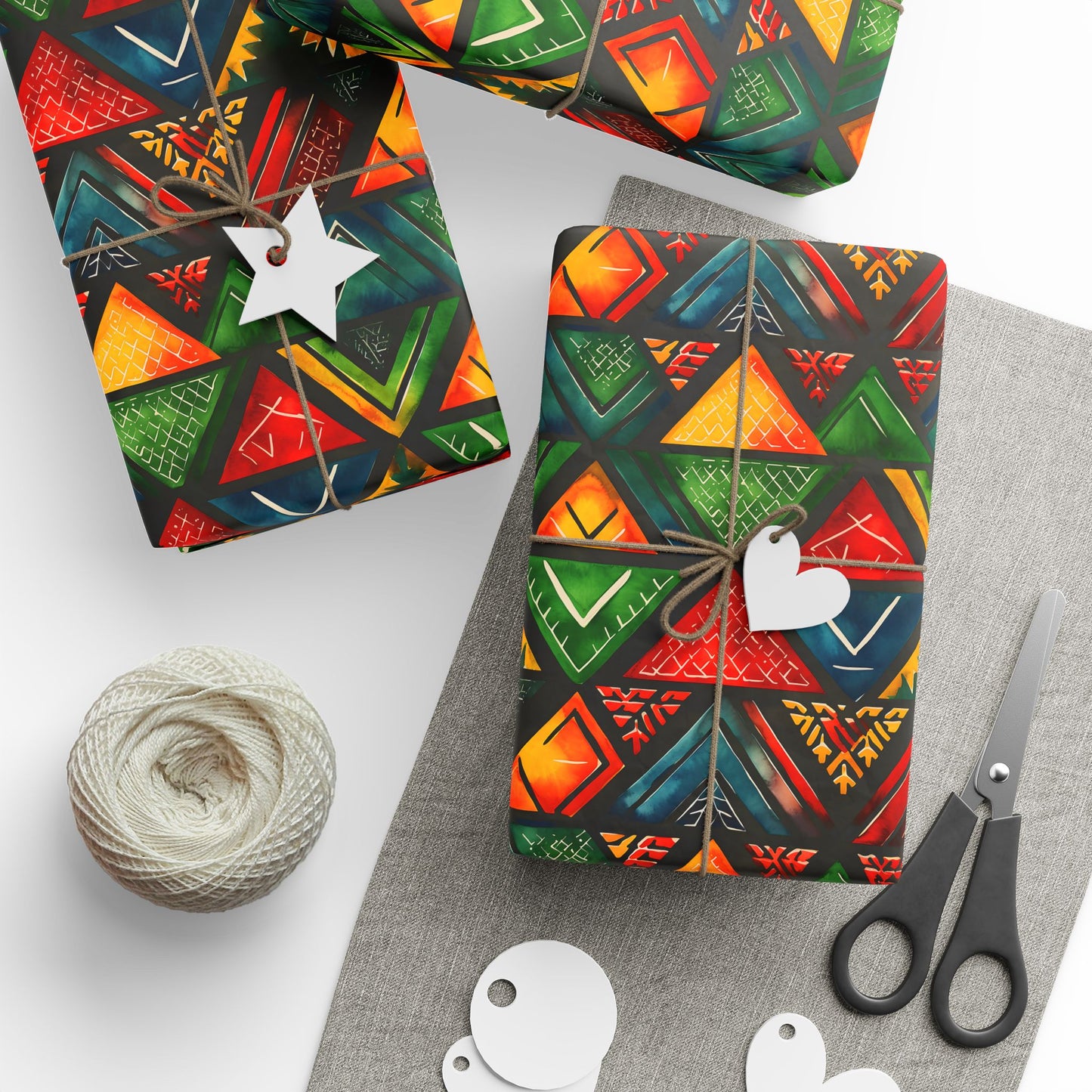 Ancestor Echo Kwanzaa Wrapping Paper