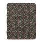 Holiday Brushstrokes Fleece Blanket