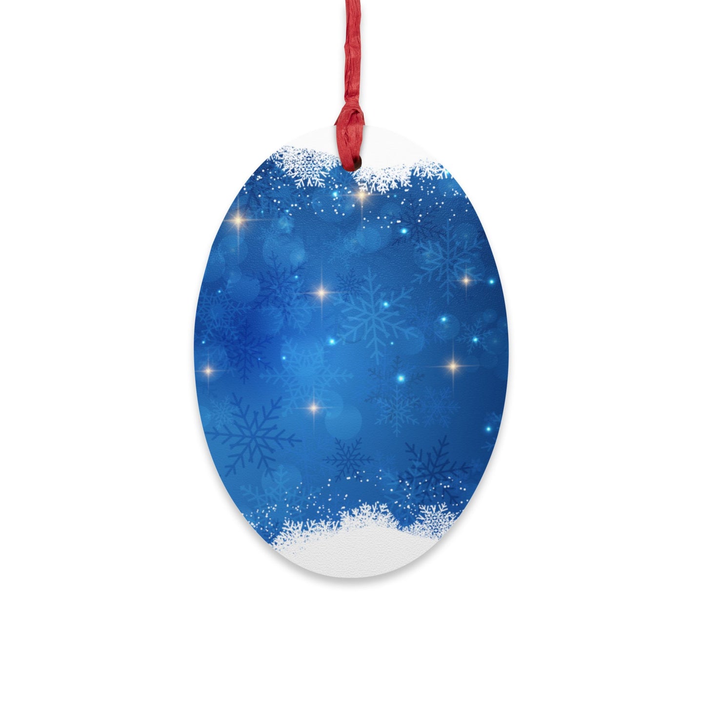 Star, Oval, and Tree Variety Wooden Ornaments