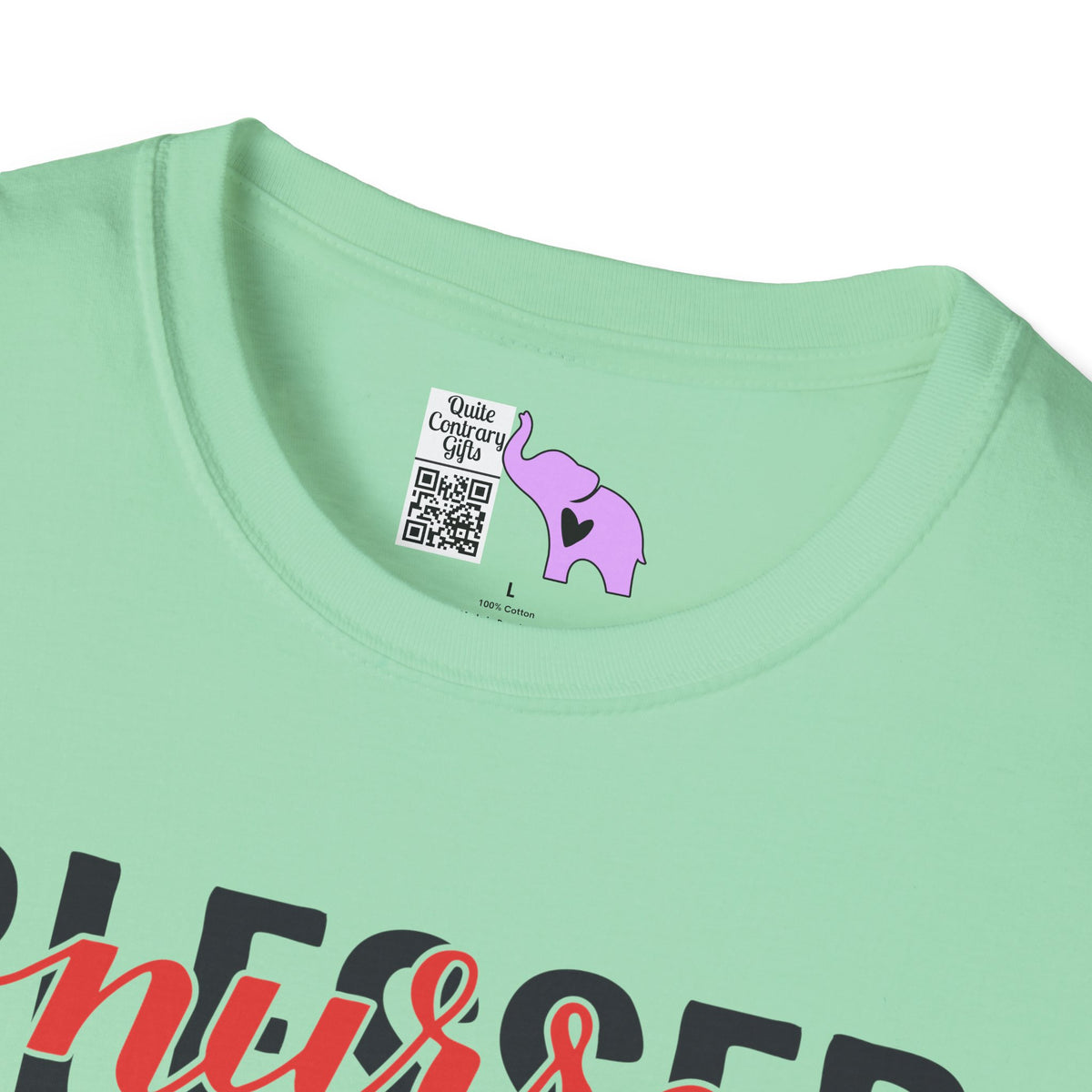 Blessed Nurse Adult T-shirt